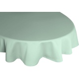 Wirth Tischdecke WIRTH "NEWBURY" Tischdecken Gr. B/L: 120 cm x 160 cm, oval, grün (mint) Tischdecken oval