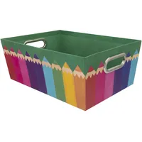 IDENA Aufbewahrungsbox 33x22,9x12,7cm FSC-Mix