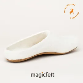 MagicFelt Pantoffeln Moorschnucke Weiß 39