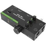 SPYMINNPOO Phono-Vorverstärker, mit Kopfhörerausgang, Stereo Vorverstärker, Mini für Plattenspieler (EU-Stecker)