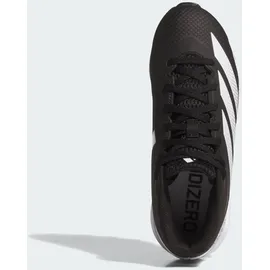adidas Kinder Footballschuhe Adizero Impact.2 Molded Rubber Kids, Größe 33 in Grau CBLACK/FTWWHT/CBLACK