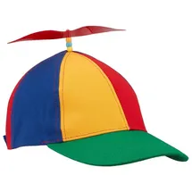 Relaxdays Bunte Propeller Mütze Unisex Einheitsgröße