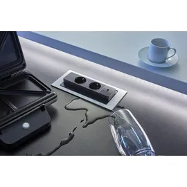 Naber Evoline BackFlip 2-fach USB-C Schwarz 2 St.
