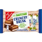 GUT&GÜNSTIG Crunchy Break Schokoriegel 5 Riegel