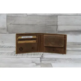 GREENBURRY Vintage Geldbörse Herren braun