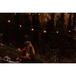 Biolite Solar String 18 ft LED-Lampe 100 lm grau/grün