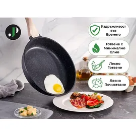 just perfecto Topf und Pfannenset Induktion mit deckel Schwarz ohne PTFE und PFOA 14 pcs - Kochtopfset Aluminium mit Antihaftbeschichtung - Töpfe Set - Schwarz