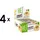 HEJ Natural Crispy Riegel Weiße Schokolade Erdnuss 12 x 45 g