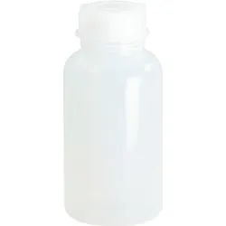 HÜnersdorff Weithalsflasche Gesamt-H.205mm Gesamt-D.95mm PE (LDPE) naturfarben Inh.1000ml