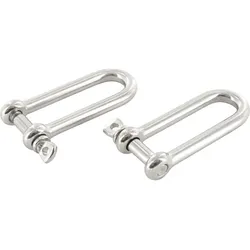 Schäkel lange Form - Edelstahl A4 - ø=5mm