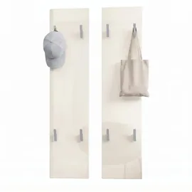 Vladon Garderobenpaneel 120 x 28 x 2 cm Creme