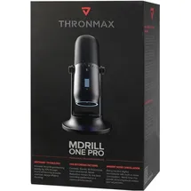 Thronmax Mdrill One Pro Kondensator Mikrofon (Schwarz) PC-Mikrofon