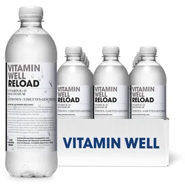 Vitamin Well Reload Erfrischungsgetränk Zitrone 12 x 500 ml