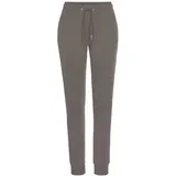 bench. loungewear Jogginghose Damen taupe Gr.32/34