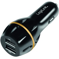 Logilink PA0201 - Auto-Netzteil - 19.5 Watt - QC 2.0, QC 3.0 - 2 x USB-A Qualcomm Q