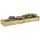 Outsunny Hochbeet 237 x 60 x 25 cm Naturholz