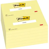 Post-it Haftnotizen 102x76mm VE=8x12 Blöcke gelb