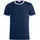 New Wave Clique Nome T-Shirt - navy/weiss L