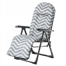 Kadax Gartensessel 2 Stück 59 x 59 x 108 cm grau