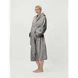 LeGer Home by Lena Gercke Bademantel Lovina Grau XS