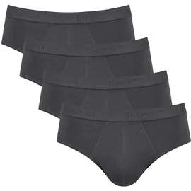 SLOGGI Slip 4er Pack in Schwarz L