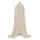 jollein Baldachin Vintage Nougat - Höhe 245 cm - Betthimmel Babybett Kinderzimmer - Beige