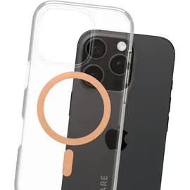 Panzer Glass iPhone 16 Pro Flagship Case transparent/pfirsich