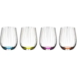 Riedel Tumbler Collection Optical Happy O Glas 0,344 l 4 St.