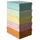 Falken PURE Aufbewahrungsbox 1250 Blatt pastellorange, pastellblau, pastellrosa, pastellgrün, pastellgelb 24,0 x 32,0 x 10,0 cm, 5 St.