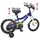 vidaXL Kinderfahrrad 14 Zoll blau/weiß