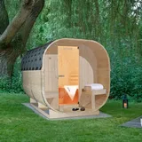 Home Deluxe Outdoor Sauna cube l Sauna Outdoor-Sauna Holzsauna Im - Home Deluxe