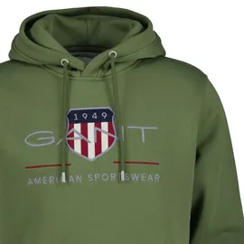 GANT Hoodie Grün M