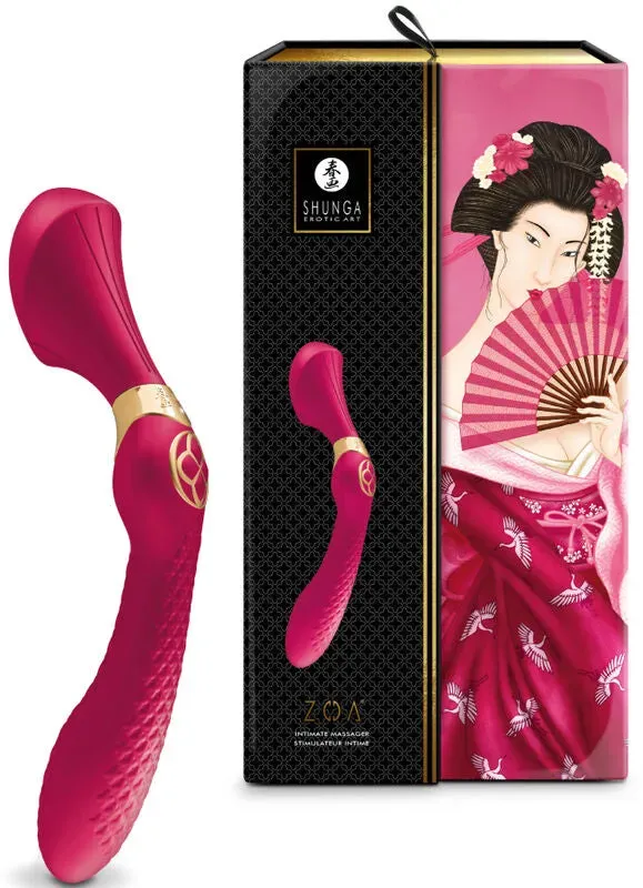 SHUNGA - ZOA INTIMMASSAGER ROSA - Rot