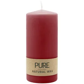 Richard Wenzel Pure Safe Kerze 13 cm rot