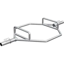 Gorilla Sports Trap Bar Hantelstange Hexagon 25 kg grau