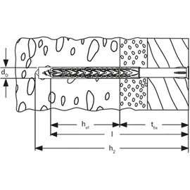 Fischer Langschaftdübel SXRL 10 x 140 T 50 Stück