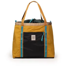 Topo Designs Mountain Utility Tote Beuteltasche Nylon Mustard/Forest