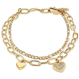Guido Maria Kretschmer Armband Edelstahl goldgelb 88213289 Größe 18