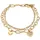 Guido Maria Kretschmer Armband Edelstahl goldgelb 88213289 Größe 18