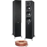 ELAC Debut F5.3 Standlautsprecher Schwarz