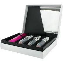 Travalo Classic HD Floakon leer rosa neon refillable 3 x 5 ml Set