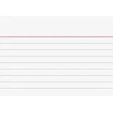 Brunnen Karteikarten A7 liniert weiß 100