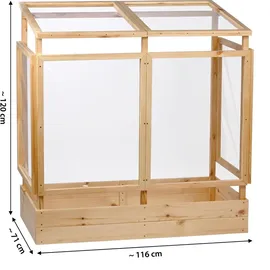 Dobar Tomatenhaus 116 x 71 x 120 cm Naturbelassen