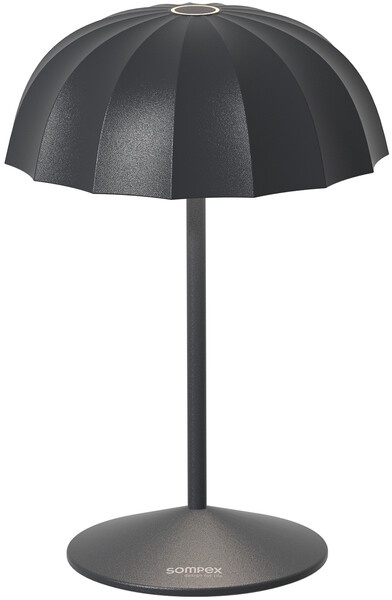 LED-Tischleuchte Ombrellino sompex, Designer Eduard Euwens, 24 cm; Schirm 6.1 cm