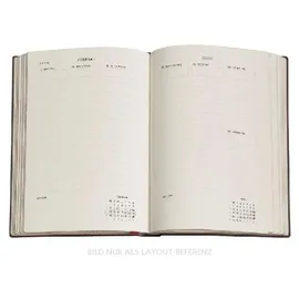 paperblanks ltd. 12-Monatskalender New York Rose Midi Vertikal 2027 Buch