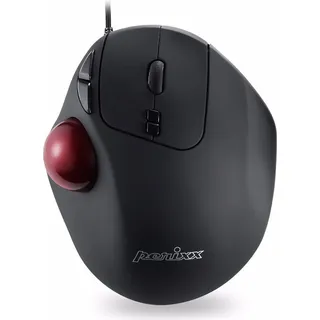 Perixx PERIMICE-517 D Ergonomische Maus mit Trackball (11567)