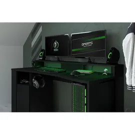 Parisot Gaming - Set", schwarz Schlafzimmermöbel-Sets, Gaming-Set