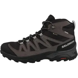 Salomon X Ultra 4 Mid GTX Herren Wide Black/Magnet/Pearl Blue 44 2/3