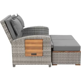 Greemotion Bahia Tobago Rattan-Lounge grau