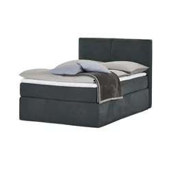 Boxi Boxspringbett 140 x 200 cm  Boxi Classic ¦ grau ¦ Maße (cm): B: 140 H: 125